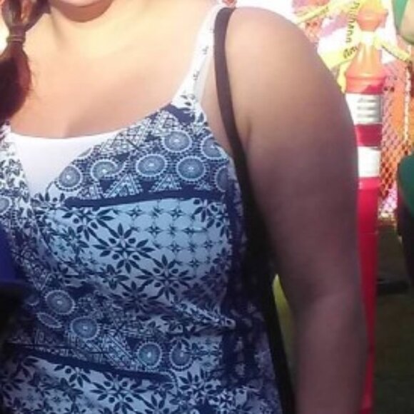 Blue and White Opihi Romper Shorts - Picture 13 of 14